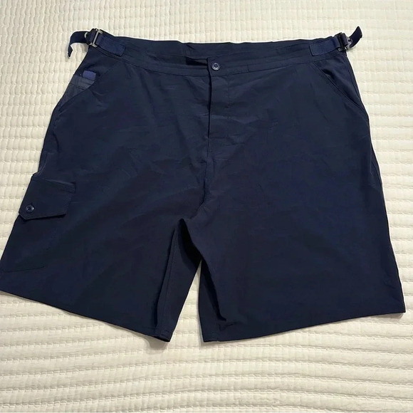 Birdwell Beach Britches Shorts Adult 2XL  Blue Cargo Casual Hiking Short Mens(i9 - Picture 1 of 9